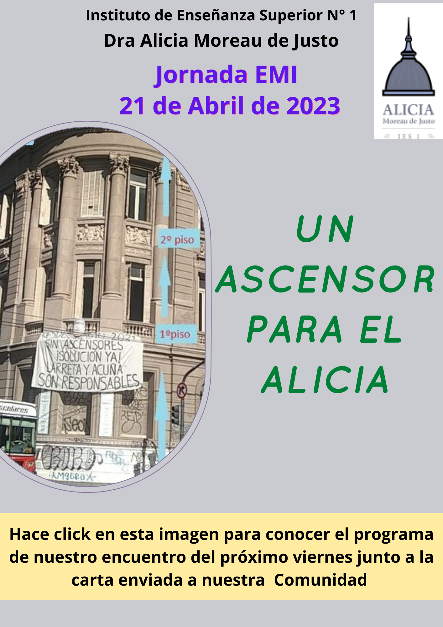 Un ascensor para el Alicia - (c) 2023